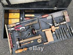 Vintage GTL Woodwork Carpentry Toolkit Complete & Contents Planes Chisels Saws