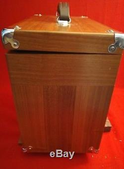 Vintage Gerstner 3-Drawer Oak Machinist Woodworker Tool Chest