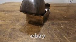 Vintage Gunmetal Chariot Plane with Sorby Cutter. Made in England