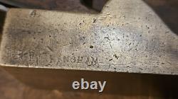 Vintage Gunmetal Chariot Plane with Sorby Cutter. Made in England
