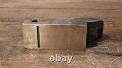 Vintage Gunmetal Chariot Plane with Sorby Cutter. Made in England