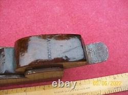 Vintage H C Holland of London Shoulder Infill Plane 8 x 1.5 Rosewood Wedge