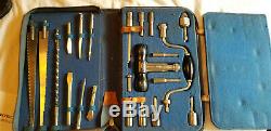 Vintage Hermes Woodworking And Tool Set In Original Case (complete)