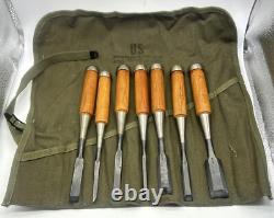 Vintage Japan Wood Working Tools US ROLL TOOL & ACCESS