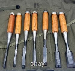 Vintage Japan Wood Working Tools US ROLL TOOL & ACCESS