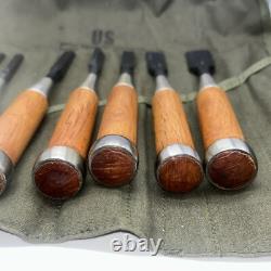 Vintage Japan Wood Working Tools US ROLL TOOL & ACCESS