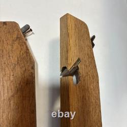 Vintage Japanese Hand Planes Kanna Set Lot of 3 Woodworking Tools