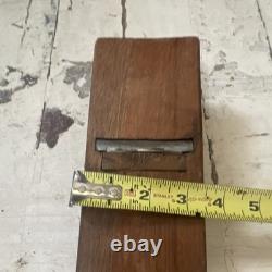 Vintage Japanese Kanna Hand Plane Signed Koretoku 11 Block Woodworking Tool