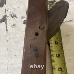 Vintage Japanese Kanna Hand Plane Signed Koretoku 11 Block Woodworking Tool