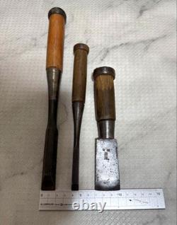 Vintage Japanese Woodworking Tools Chisels Traditional Hand Tools Collection JP