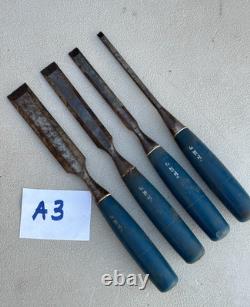 Vintage Jet Woodworking Chisels Set Of 4