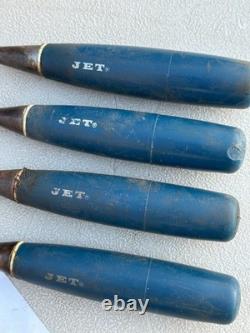 Vintage Jet Woodworking Chisels Set Of 4