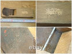 Vintage Kanna Hand Plane Japanese carpenter tool set of 4 090410