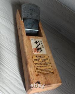 Vintage Kanna Japanese Hand Plane Carpentry Woodworking Tool 60mm Toshigoro