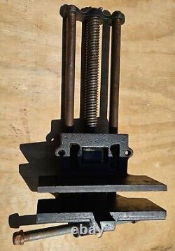 Vintage Large Rock Island Under Bench Woodworkers Vise