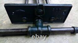 Vintage Littco 10 Jaw Under Bench Wood Vise QUICK RELEASE- Woodworkers Vise