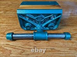 Vintage Littlestown No. 197 under-bench Vise woodworking, 7 jaws v. Good cond