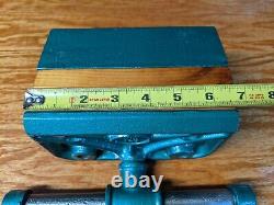 Vintage Littlestown No. 197 under-bench Vise woodworking, 7 jaws v. Good cond