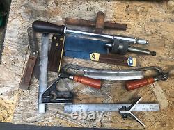 Vintage Lot Of Woodworking Tools And Machinist Tools. Fast Free Shipping