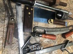 Vintage Lot Of Woodworking Tools And Machinist Tools. Fast Free Shipping