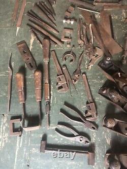 Vintage Lot of Woodworking Hand Planes for parts or restoration, farm finds