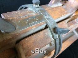 Vintage M. B. Tidey 1854 Double Beveling Plane Rarest 19th c. Woodworking Tool