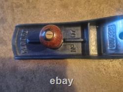 Vintage Marples Record No 07 Jointer Plane wood plane with box