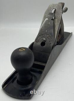 Vintage Millers Falls Number 14 Woodworking Jack Plane Smooth Bottom