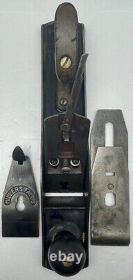 Vintage Millers Falls Number 14 Woodworking Jack Plane Smooth Bottom