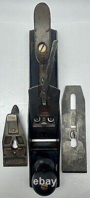 Vintage Millers Falls Number 14 Woodworking Jack Plane Smooth Bottom