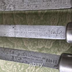 Vintage Millers Falls Woodworking Lathe Tools SETOF 8. 12-14 Numbers 1-8
