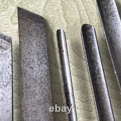 Vintage Millers Falls Woodworking Lathe Tools SETOF 8. 12-14 Numbers 1-8