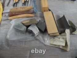 Vintage & Modern Wood Carving Tool Lot Ashley Iles General Walnut Hollow