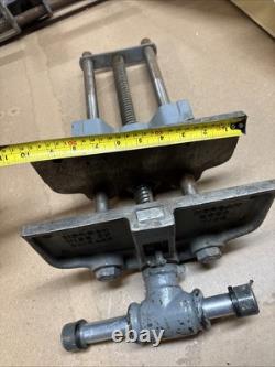Vintage Morgan Under The Bench Woodwork Vice 200A 10 Jaws