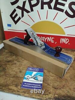 Vintage NOS Woodworking #7 Record 21 Long Plane England Great Brand New with Box