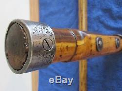 Vintage Nautical Lignum Vitae Shipwrights Caulking Mallet Woodworking Tool
