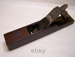 Vintage Nautical Rosewood Shipwrights Woodworking Plane Tool Buck Bros Cutter