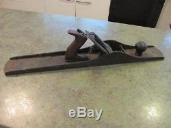 Vintage No. 8 Large Stanley Bailey Corrugated Woodworking Plane 24