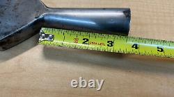 Vintage No Brand Name 3-1/2 wide socket Chisel Woodworking Timber Framing Tool