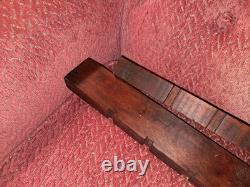 Vintage Pair Of 60 Inch Clean, Wooden & Cast Iron Bar Clamps, Woodworking