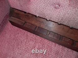 Vintage Pair Of 60 Inch Clean, Wooden & Cast Iron Bar Clamps, Woodworking
