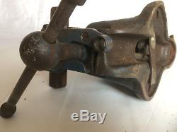 Vintage Parkinsons 5 Vice Carpentry Woodwork Clamp Old Cast Iron Vise Heav Duty