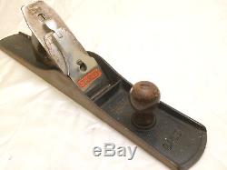 Vintage Plane Stanley Bailey No 7 Jointer Made in England Woodworking Tools O100