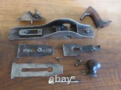 Vintage Pre-Lateral Stanley No. 10 TYPE 2 (1869-1872) Carriage Woodworking Plane