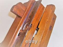 Vintage R. A. PARRISH Woodworkers Plane Adjustable Fence & 1\4 Wide Groove Blade