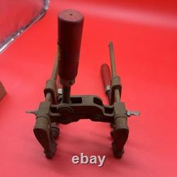 Vintage Rare Wetzler bar clamps under bench Vise / Clamps Tool For Wood Working