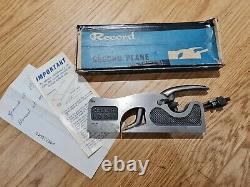 Vintage Record 041 Shoulder Rebate Plane with Original Box and Paperwork