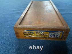 Vintage Record 042 Shoulder Plane in Original Wooden Box in Excellent Condition