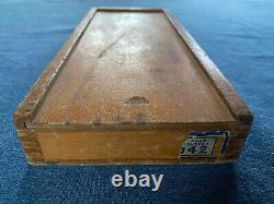 Vintage Record 042 Shoulder Plane in Original Wooden Box in Excellent Condition