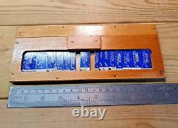 Vintage Record 050 Full Set 15 Cutters Combination Plane Woodwork Old Hand Tool